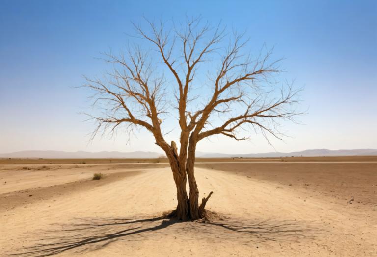 Photographic Art,Photographic Art , Nature, desert, scenery, tree, tree, no humans, bare tree, desert