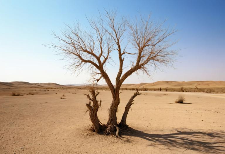 Fotokunst,Fotokunst, Natur, Wüste, Landschaft, Baum, Baum, Wüste, kahler Baum, Landschaft, draußen