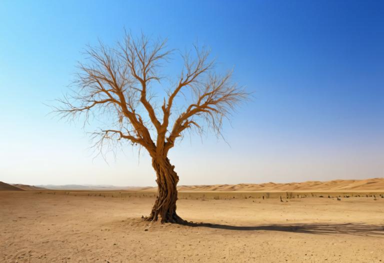 Photographic Art,Photographic Art , Nature, desert, scenery, tree, tree, desert, sky, scenery, bare tree