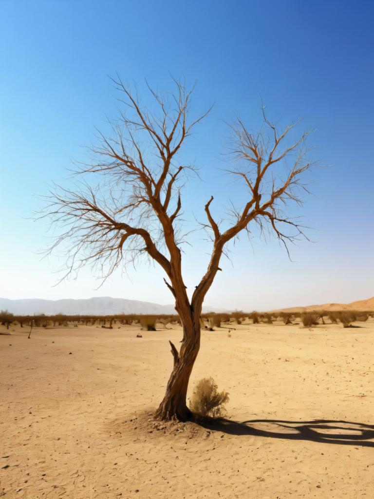 Arte fotografica,Arte fotografica, Natura, deserto, scenario, albero, albero, nessun essere umano