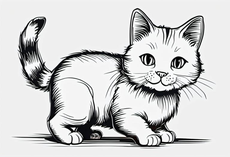 Comics,Comics, Animal, cat, no humans, monochrome, greyscale, animal focus, cat, whiskers, simple background