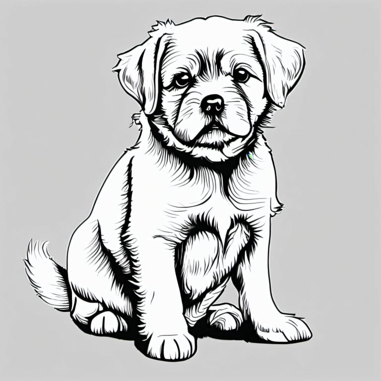 Comics,Comics, Animal, dog, no humans, dog, grey background, monochrome, simple background, animal focus