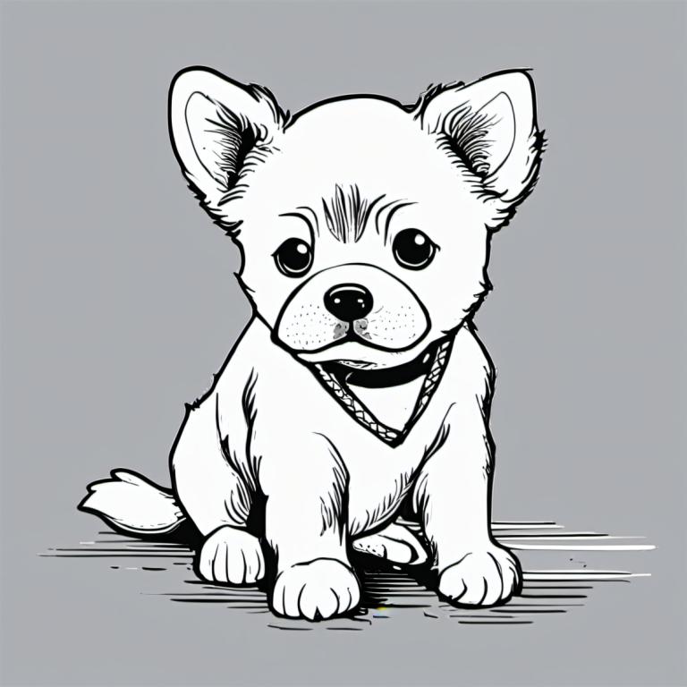 Comics,Comics, Animal, dog, dog, no humans, monochrome, grey background, greyscale, simple background