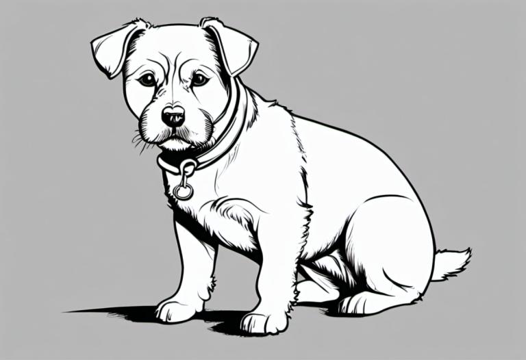 Comics,Comics, Animal, dog, no humans, dog, monochrome, greyscale, animal focus, grey background