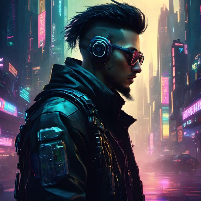 Cyberpunk,Cyberpunk, Ανθρωποι, άνδρας, 1 αγόρι, αρσενική εστίαση, μονοφωνία, κυβερνοπάνκ, σακάκι