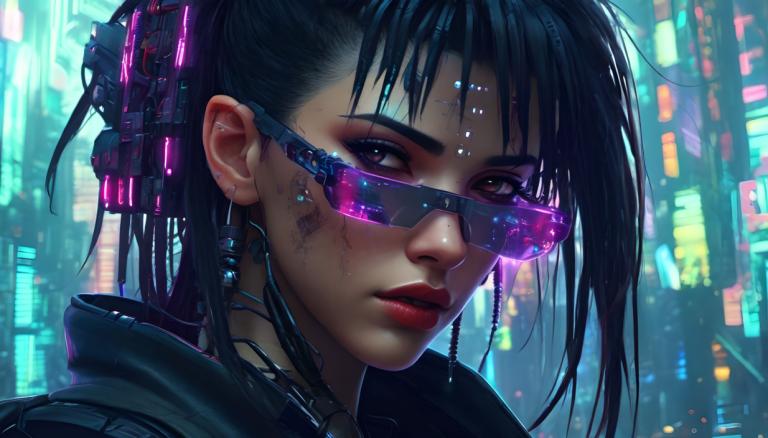 Cyberpunk,Cyberpunk, Oameni, femeie, 1 fata, solo, cyberpunk, brunet, privind privitorul, realist, în ceață