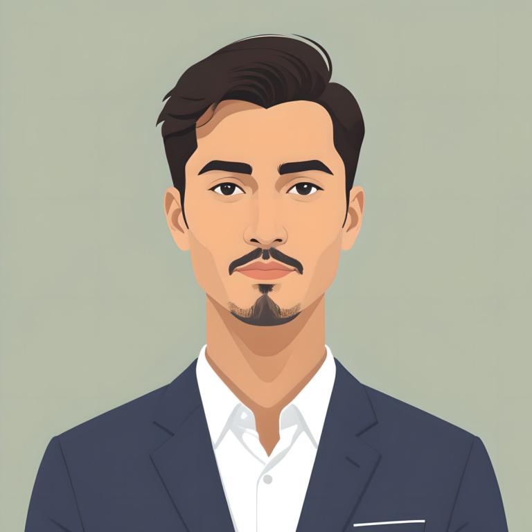 Ilustrasi,Ilustrasi, Rakyat, pria, 1 anak laki-laki, solo, fokus pria, rambut wajah, kemeja, kumis