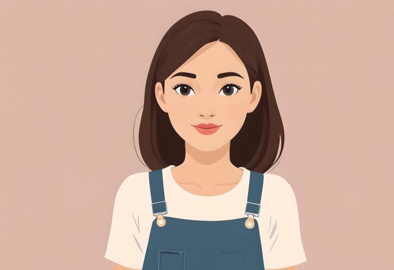 Illustration,Illustration, People, girl, 1girl, solo, shirt, brown hair, looking at viewer, white shirt