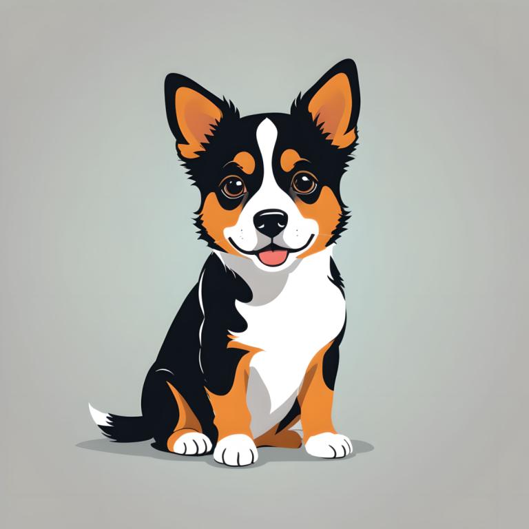 背景を削除, イラスト, 動物, 犬, 犬, 人間がいない, 動物の焦点, 舌, 舌を出す, 灰色の背景, シンプルな背景, 柴犬, 全身, 視聴者を見ている, 座っている, 動物, 影