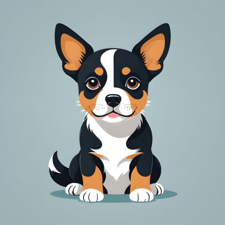 Illustration,Illustration, Animal, dog, no humans, dog, animal focus, tongue, tongue out, simple background