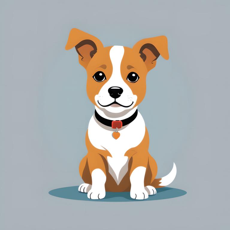 Illustration,Illustration, Animal, dog, no humans, dog, animal focus, grey background, simple background