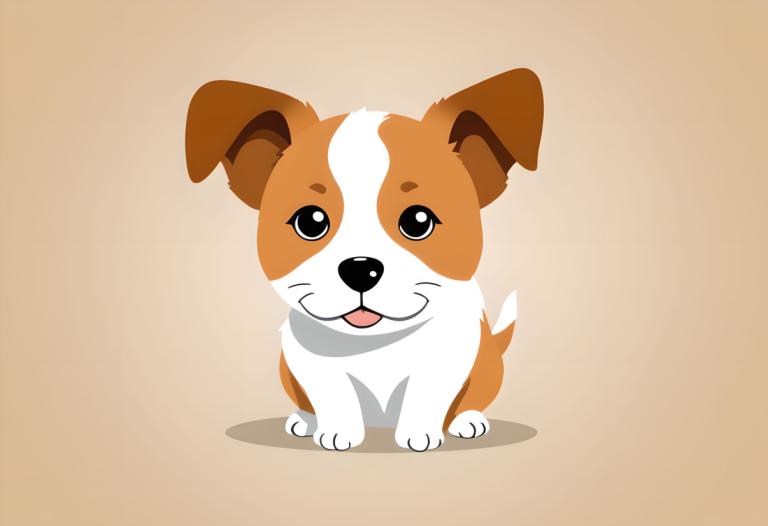 Illustration,Illustration, Animal, dog, no humans, dog, animal focus, brown background, tongue