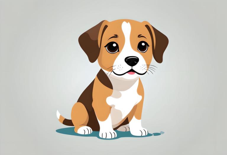 Illustration,Illustration, Animal, dog, dog, no humans, animal focus, simple background, tongue