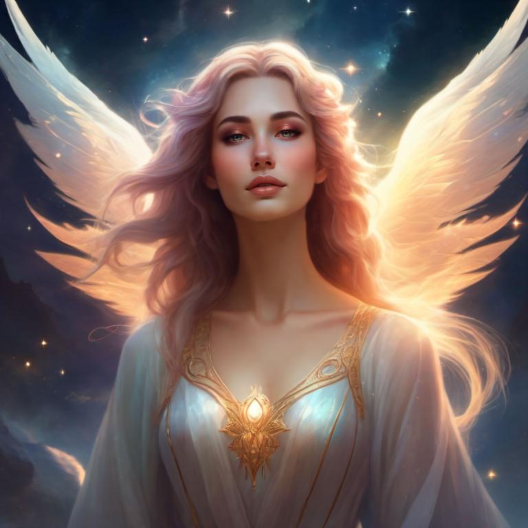 Fantasy Art,Fantasy Art, People, woman, 1girl, solo, wings, long hair, angel wings, dress, feathered wings