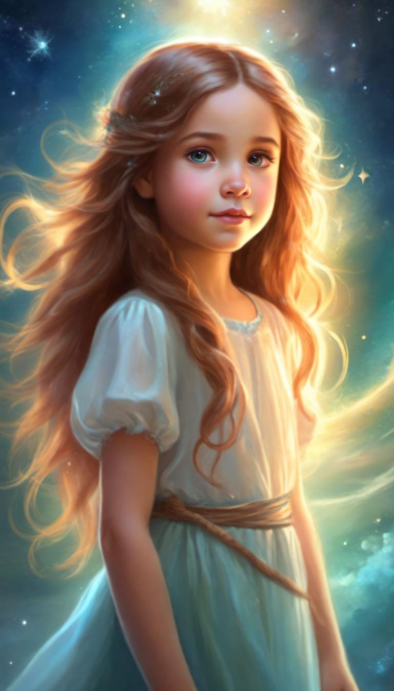 Fantasy Art,Fantasy Art, People, girl, 1girl, solo, long hair, dress, blue eyes, sky, lips, realistic