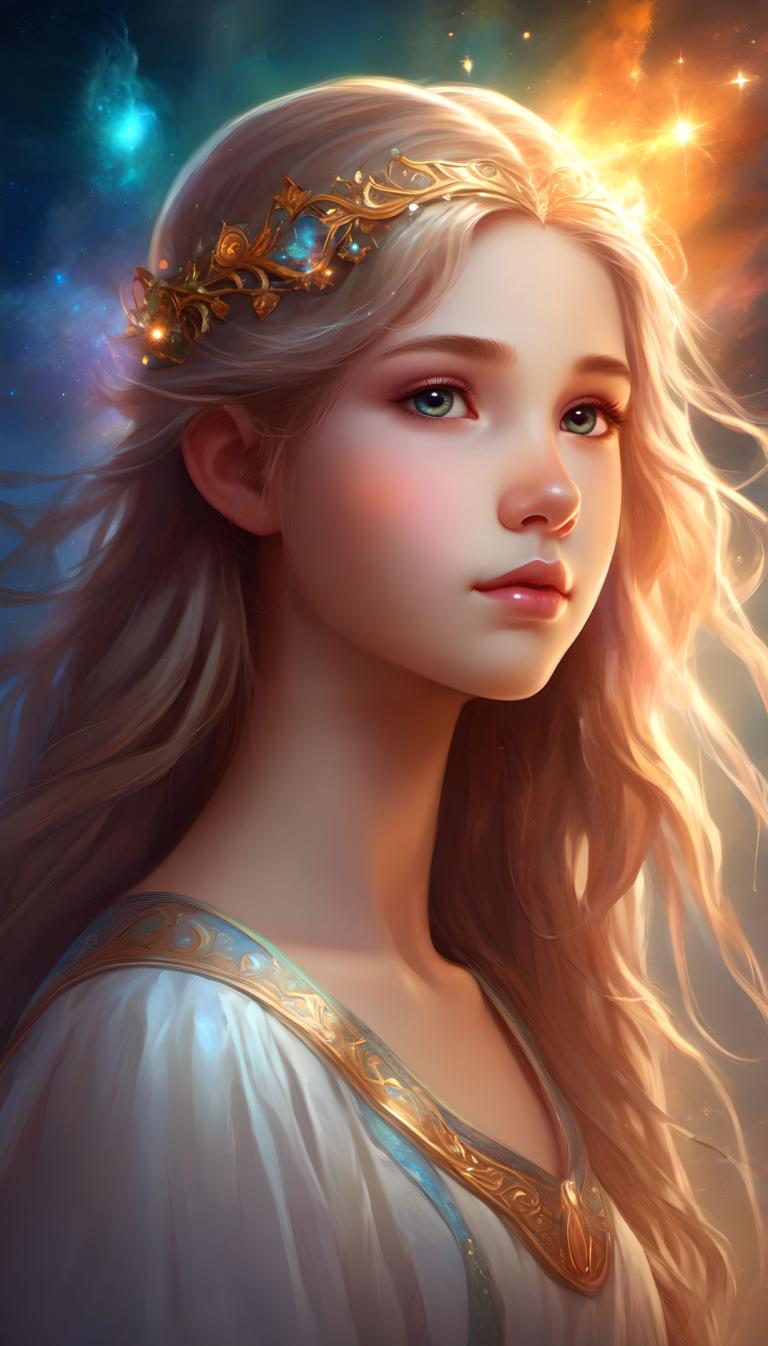 Fantasy Art,Fantasy Art, People, girl, 1girl, solo, long hair, blonde hair, blue eyes, realistic, lips, nose