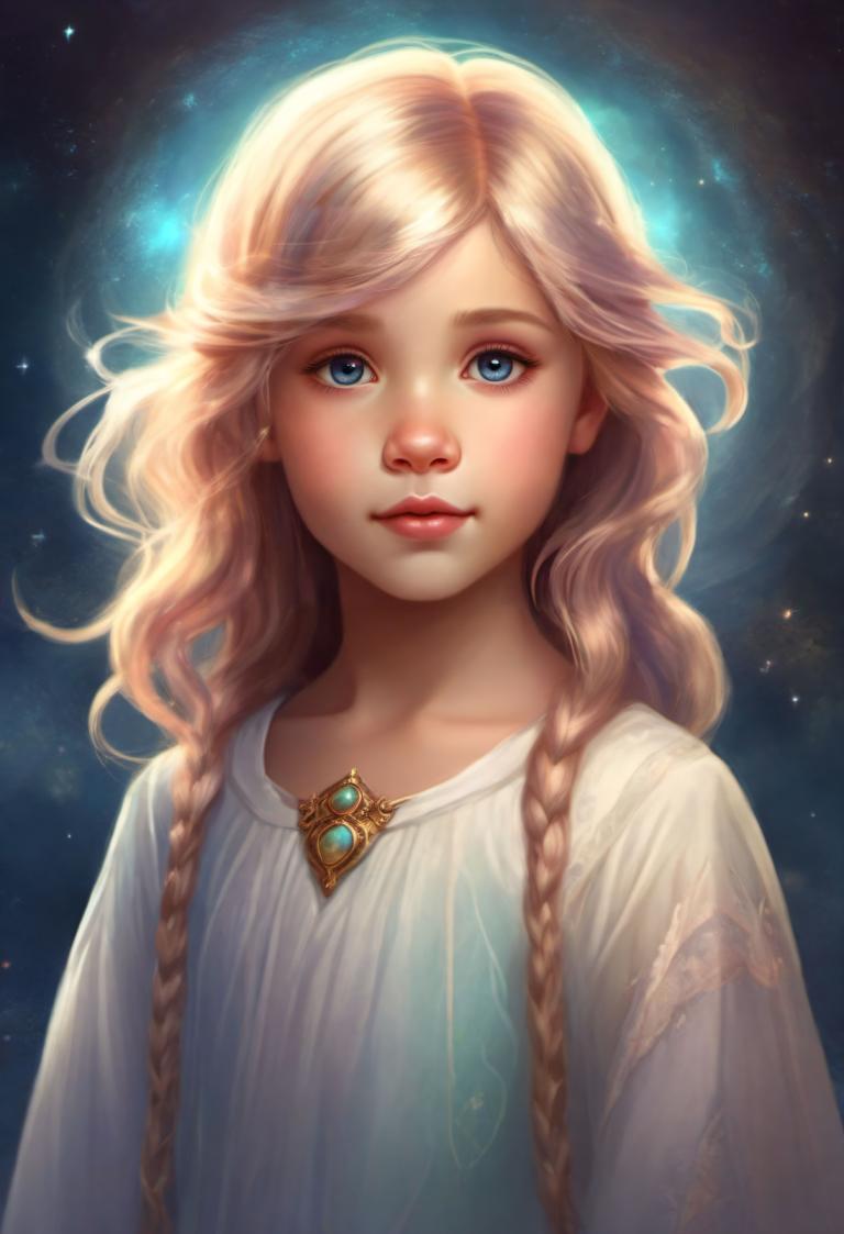 Arc Csere, Fantasy Art, Fantasy Art, People, girl, 1girl, solo, blue eyes, braid, long hair, blonde hair, twin braids, looking at viewer, upper body, lips, realistic, dress, elsa (frozen), nose, hair over shoulder