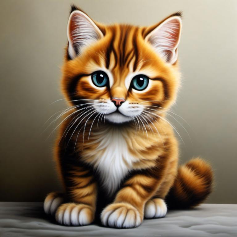 Airbrush Art,Airbrush Art, Animal, cat, no humans, realistic, animal focus, blue eyes, cat, animal