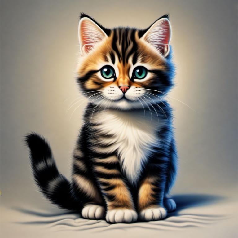 Airbrush Art,Airbrush Art, Animal, cat, no humans, cat, animal focus, animal, looking at viewer, realistic