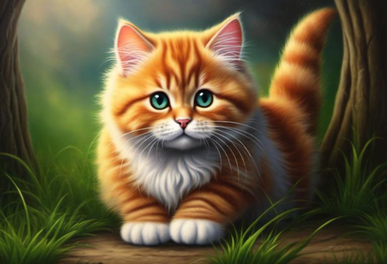 Airbrush Art,Airbrush Art, Animal, cat, no humans, realistic, tree, grass, animal focus, cat