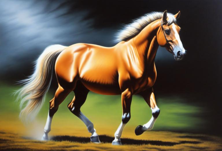 Airbrush Art,Airbrush Art, Animal, horse, no humans, horse, realistic, solo