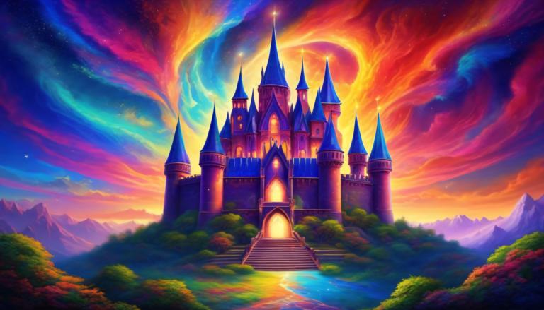 Pintura con luz,Pintura con luz, Castillo, castillo, escenario, no humanos, cielo, cielo estrellado)