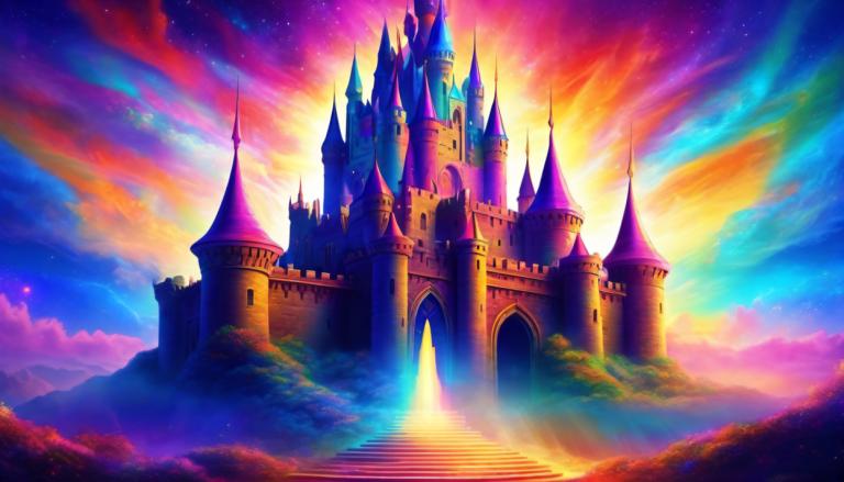 Pintura con luz,Pintura con luz, Castillo, castillo, no humanos, escenario, cielo, cielo estrellado), nube