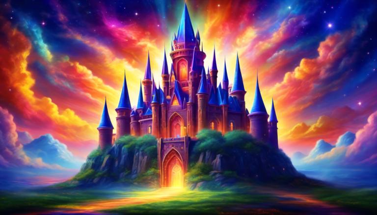 Pintura con luz,Pintura con luz, Castillo, castillo, escenario, no humanos, cielo, nube, cielo estrellado)