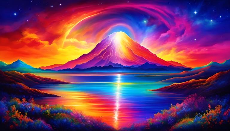 Pintura con luz,Pintura con luz, Naturaleza, paisaje, no humanos, escenario, cielo, cielo estrellado)