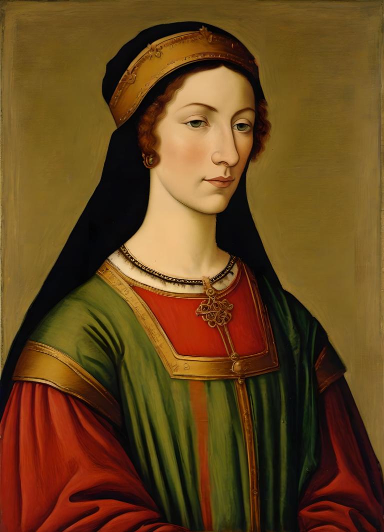 Tempere,Tempere, Persone, donna europea medievale, ritratto, 1 ragazza, assolo, gioielleria