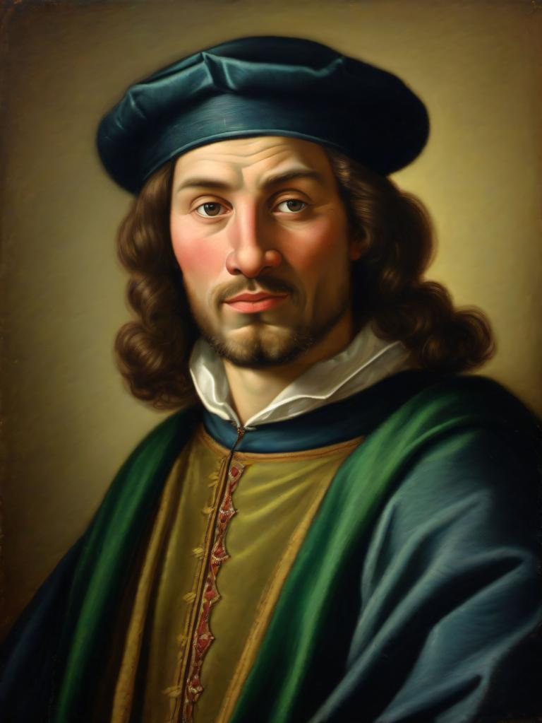 Pastel,Pastel, Gente, hombre medieval europeo, retrato, solo, vello facial, enfoque masculino, 1 chico