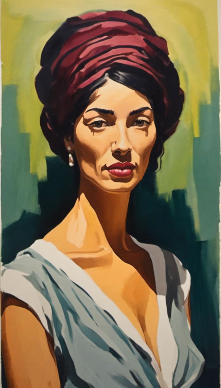 Gouache,Gouache, Gente, mujer, 1 chica, solo, pendientes, joyas, escote, senos, pelo negro, labios