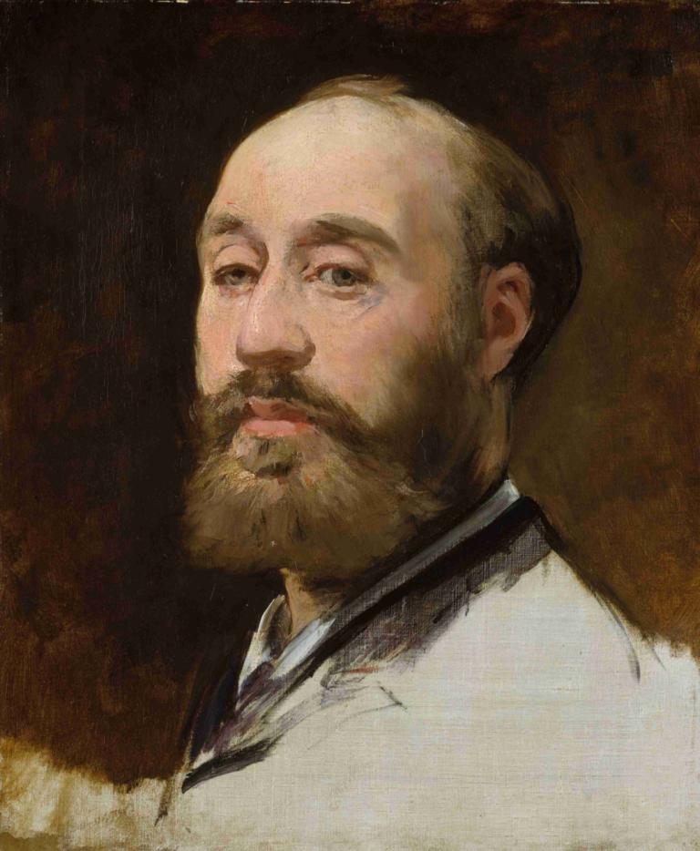 Head of Jean-Baptiste Faure (1830–1914),让-巴蒂斯特-福尔（1830-1914 年）的头像,Edouard Manet,爱德华-马奈,油画,油画, 1男孩, 男性焦点, 独奏