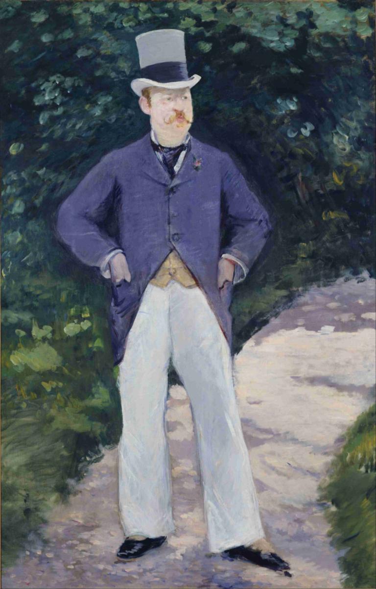 Portrait Of Monsieur Brun,Πορτρέτο του Monsieur Brun,Edouard Manet,Ελαιογραφία,Ελαιογραφία, 1 αγόρι