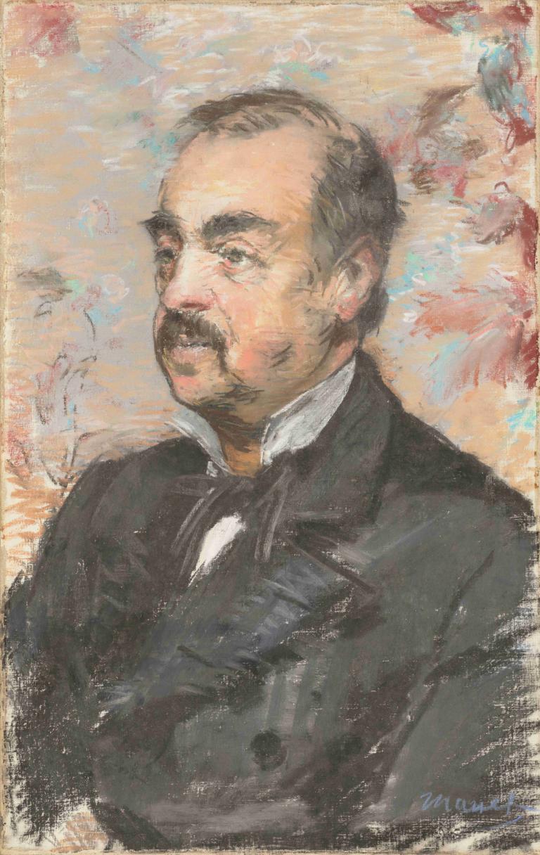 Portrait of Julien de la Rochenoire,Πορτρέτο του Julien de la Rochenoire,Edouard Manet,Ελαιογραφία