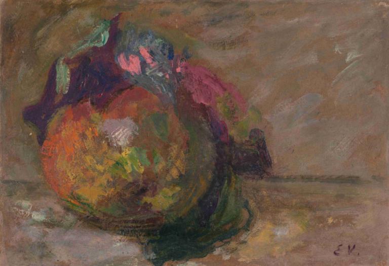 Pomme,Edouard Vuillard,Peinture à l'huile,Peinture à l'huile, Pokémon (créature), pas d'humains, solo