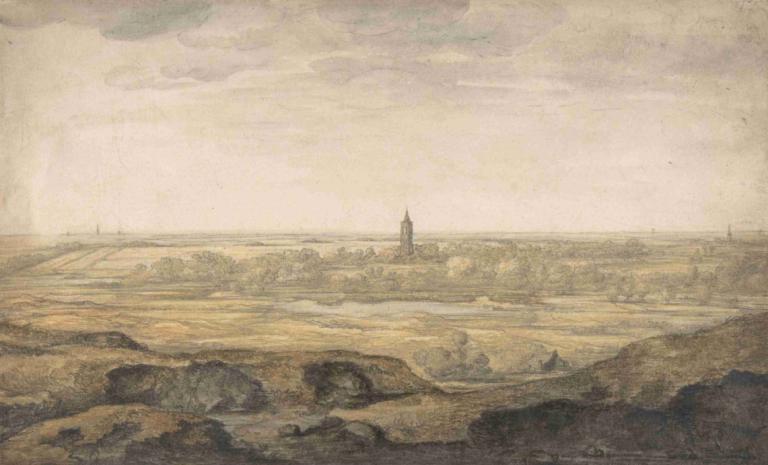 Landscape,Krajobraz,Aelbert Cuyp,Obraz olejny,Obraz olejny, sceneria, na dworze, Chmura, niebo