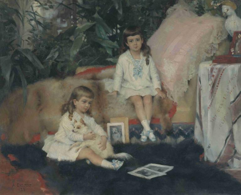 The Grand Dukes Boris and Kirill Vladimirovich as Children