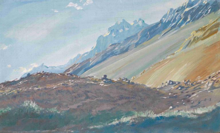 The Foothills Of The Karakoram Mountains,Karakoram Dağları'nın Etekleri,Alexander Evgenievich Yakovlev