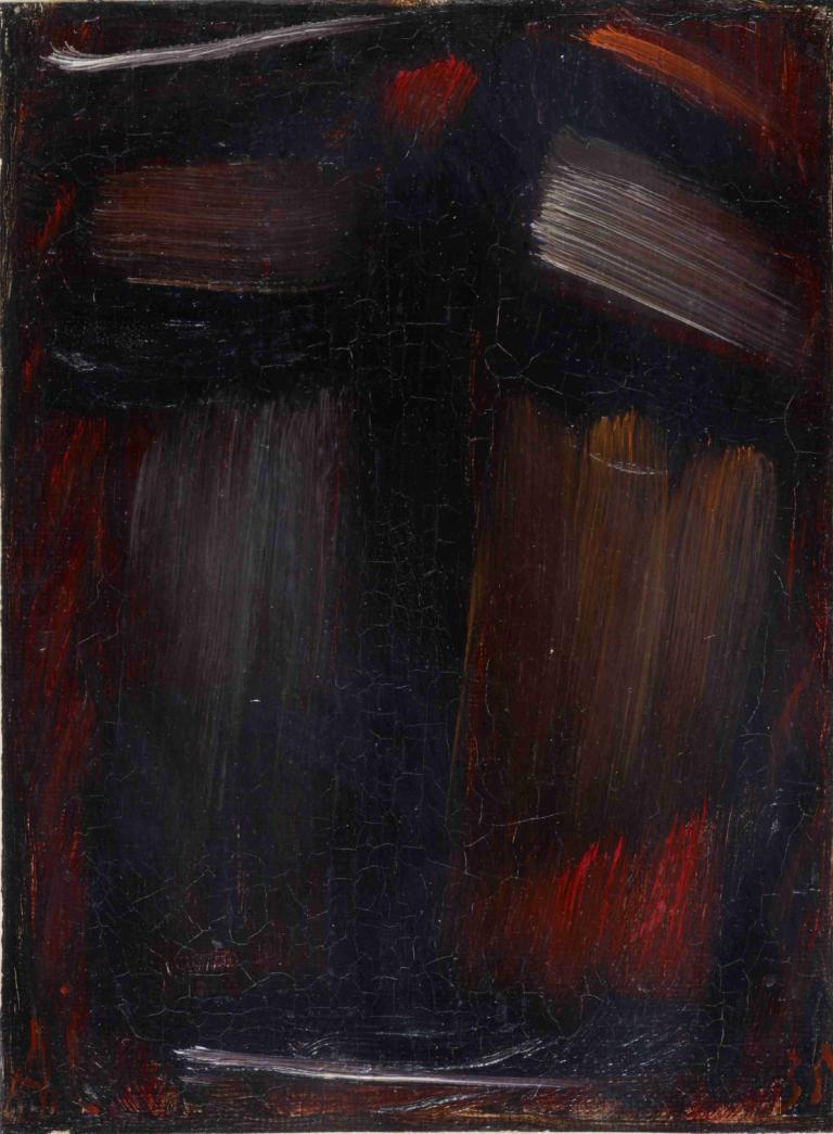 Meditation N. 57,Alexej von Jawlensky,Oljemålning,Oljemålning, traditionella medier, inga människor, bok