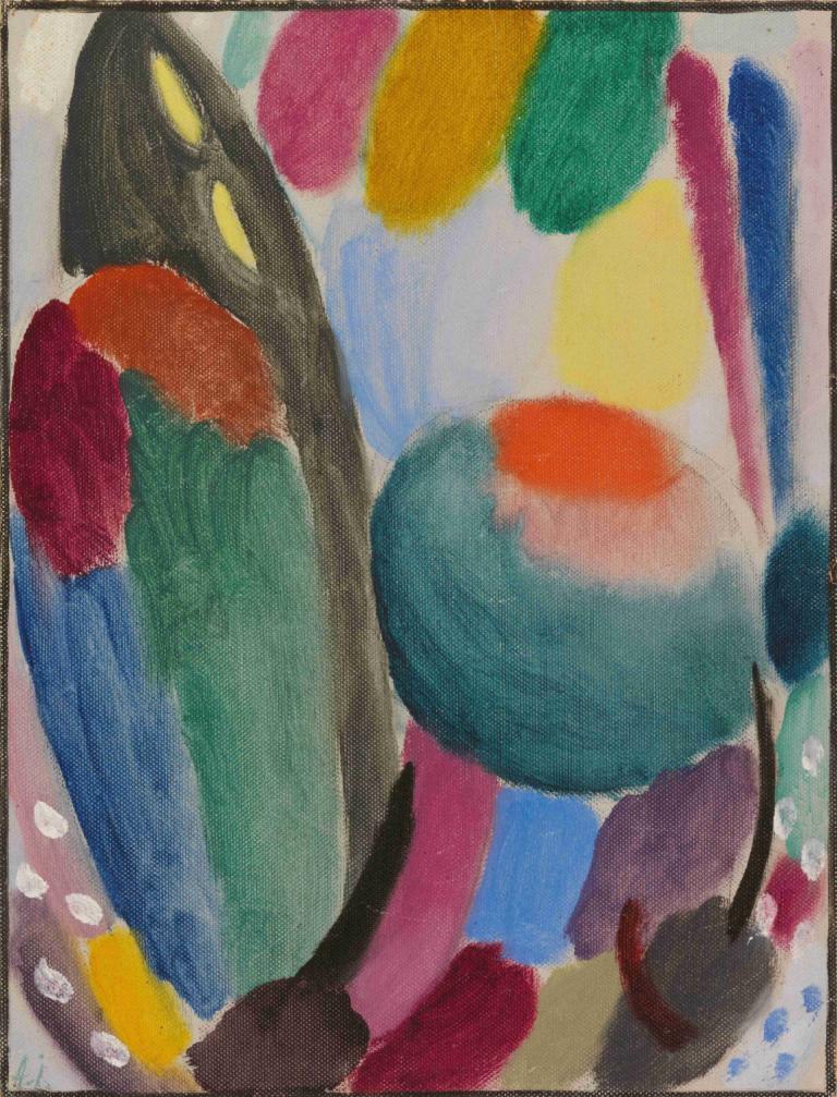 Variation; Duft und Frische (Holland),Variation; doft och fräschör (Holland),Alexej von Jawlensky,Oljemålning