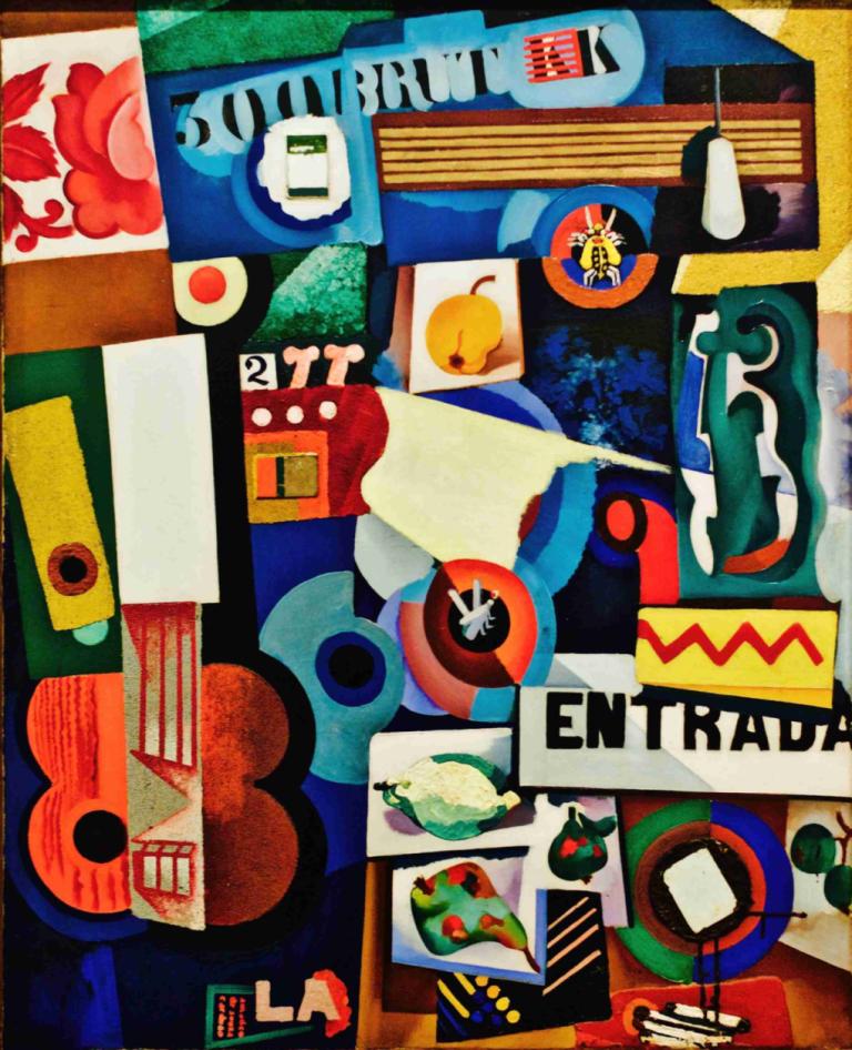 Untitled,Uten navn,Amadeo de Souza-Cardoso,Oljemaleri,Oljemaleri, ingen mennesker, tradisjonelle medier