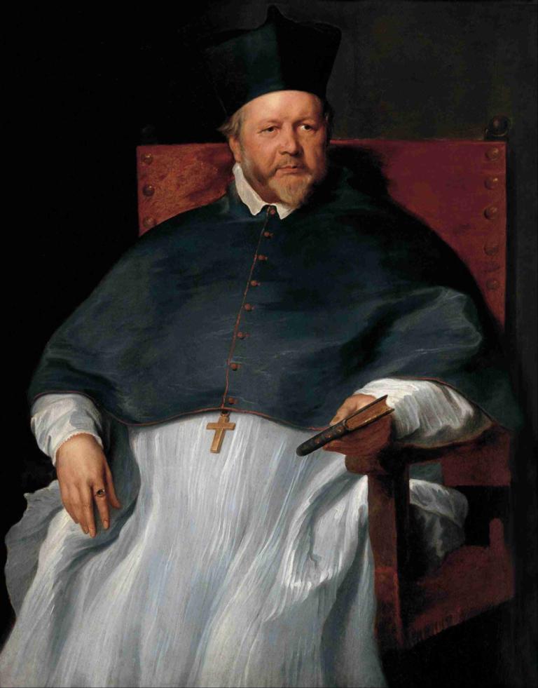 Bishop Jan Van Malderen,L'évêque Jan Van Malderen,Anthony van Dyck,Peinture à l'huile,Peinture à l'huile