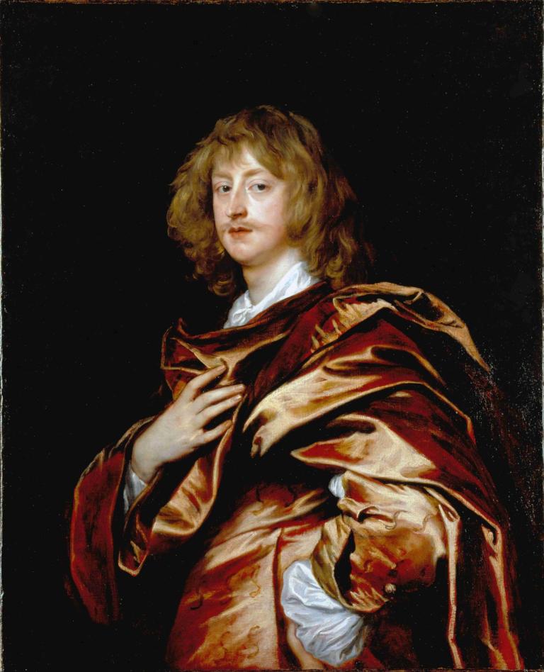 George Digby, 2nd Earl of Bristol,George Digby, 2:e earl av Bristol,Anthony van Dyck,Oljemålning,Oljemålning