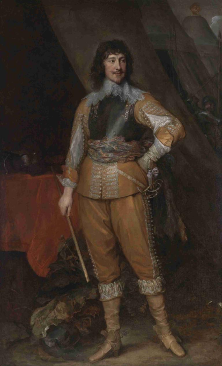 Mountjoy Blount, Earl of Newport,Anthony van Dyck,Oil Painting,Oil Painting, boots, black hair, hand on hip