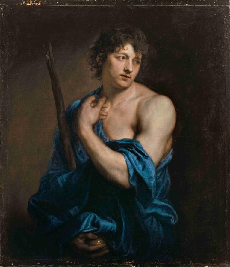 Paris,Anthony van Dyck,Oliemaleri,Oliemaleri, kunstparodi, mandligt fokus, solo, 1 dreng, realistisk