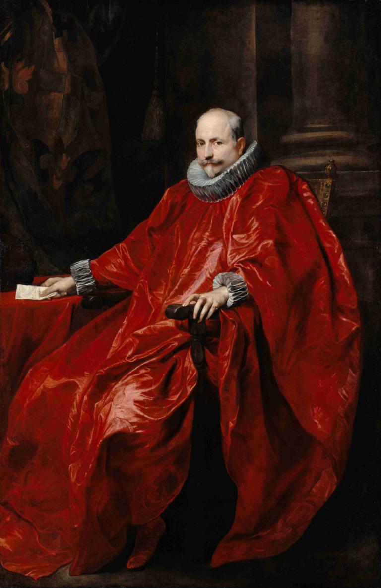 Portrait Of Agostino Pallavicini,Portrait d'Agostino Pallavicini,Anthony van Dyck,Peinture à l'huile