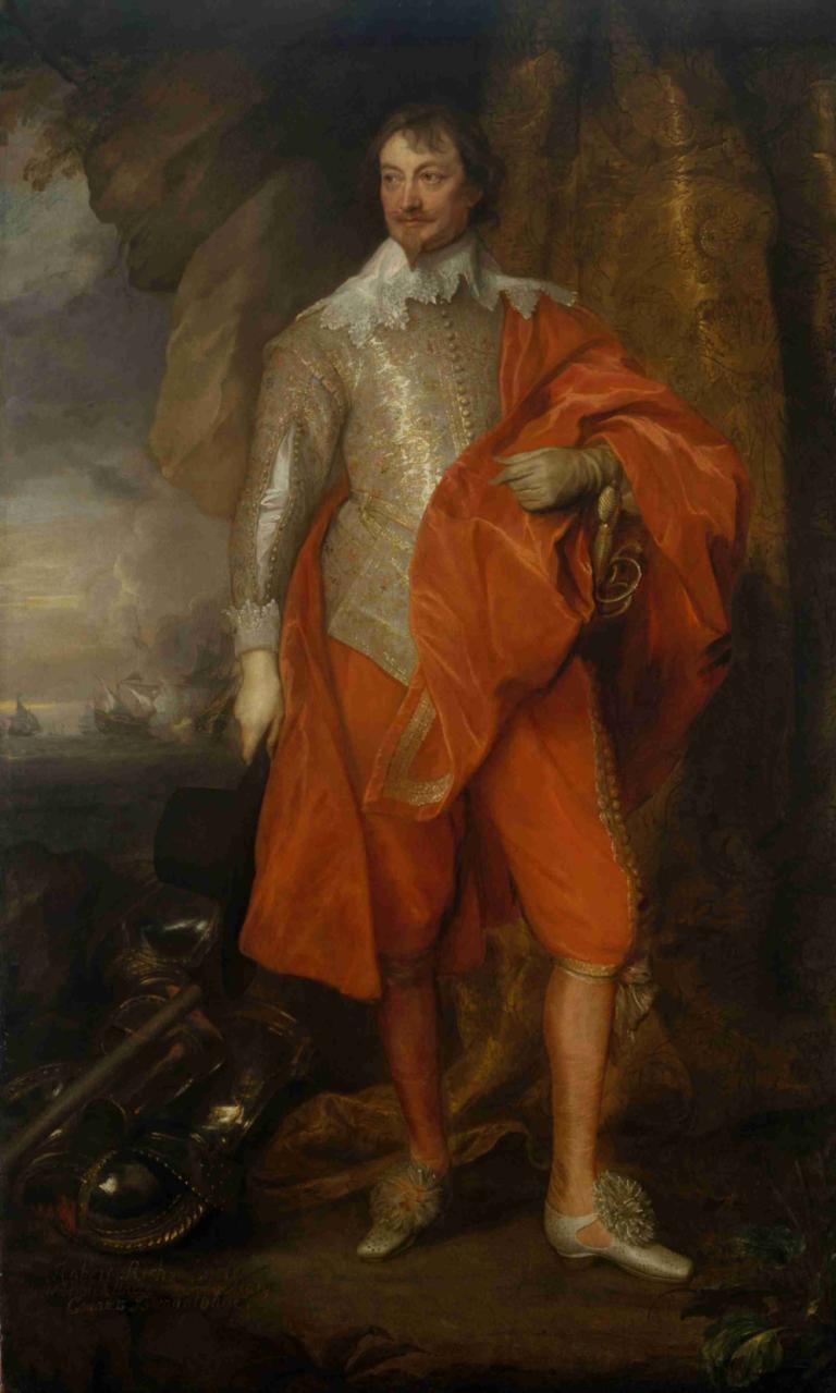 Robert Rich (1587–1658), Second Earl of Warwick,Anthony van Dyck,Oil Painting,Oil Painting, solo, 1boy