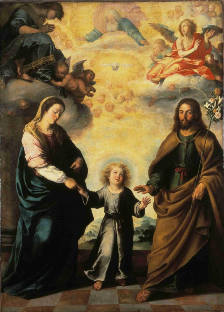 The Return of the Holy Family from Egypt,이집트에서 돌아온 성가족의 귀환,Bartolomé Estebán Murillo,바르톨로메 에스테반 무리요,오일 페인팅