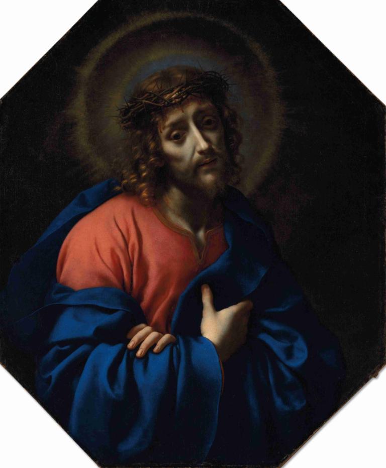 Ecce Homo,ECCE Homo,Carlo Dolci,คาร์โล ดอร์จ,จิตรกรรมสีน้ำมัน,จิตรกรรมสีน้ำมัน, เดี่ยว, โฟกัสชาย